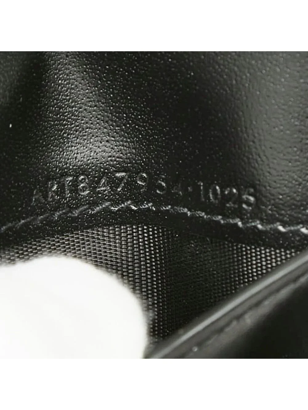 ★SOLD★ Saint Laurent Tiny Cassandra YSL Logo Bifold Wallet Black Leather - Picture 8 of 10
